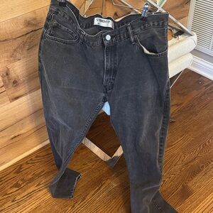 Levi’s Straight Fit Black Jeans